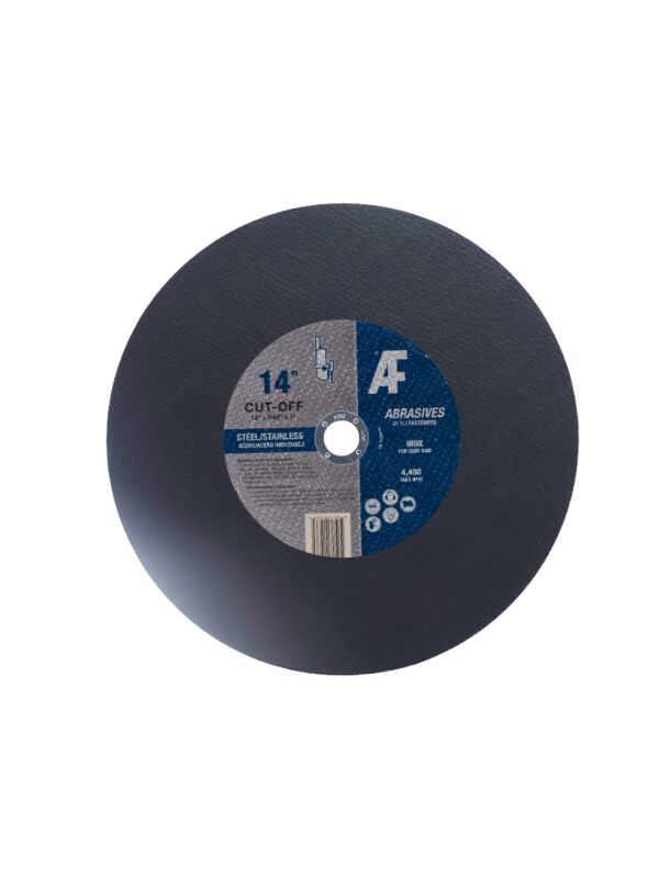 14 x 5/32 x 20mm Premium Cut Off Wheel for Hand Held Hi-Speed Gas Saw - for Metal Deck - 10/Box