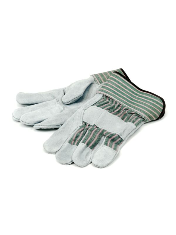 Premium Leather Palm Work Gloves