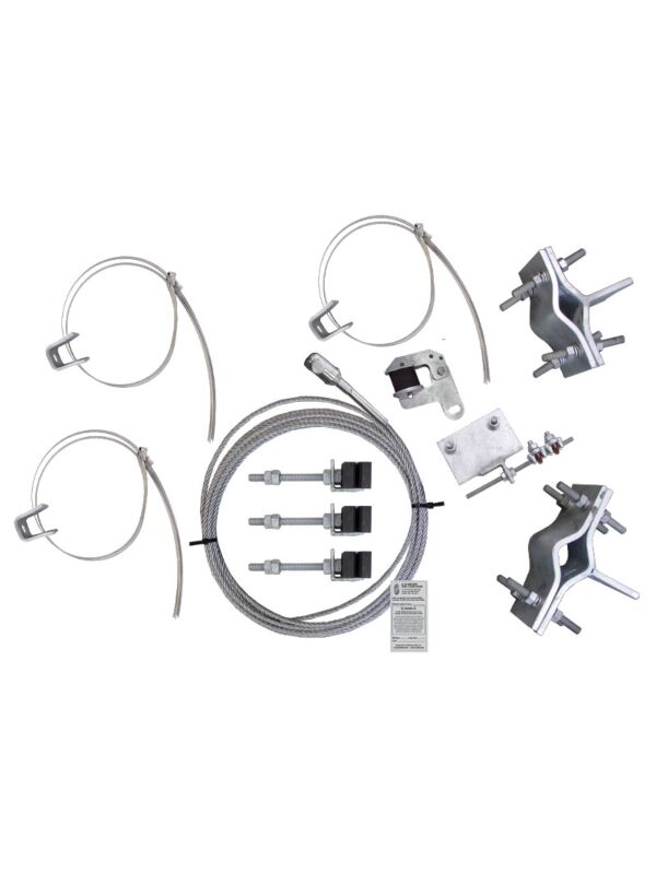 220ft Phoenix Round Climb Leg Safety Climb System HDG with Stainless Cable