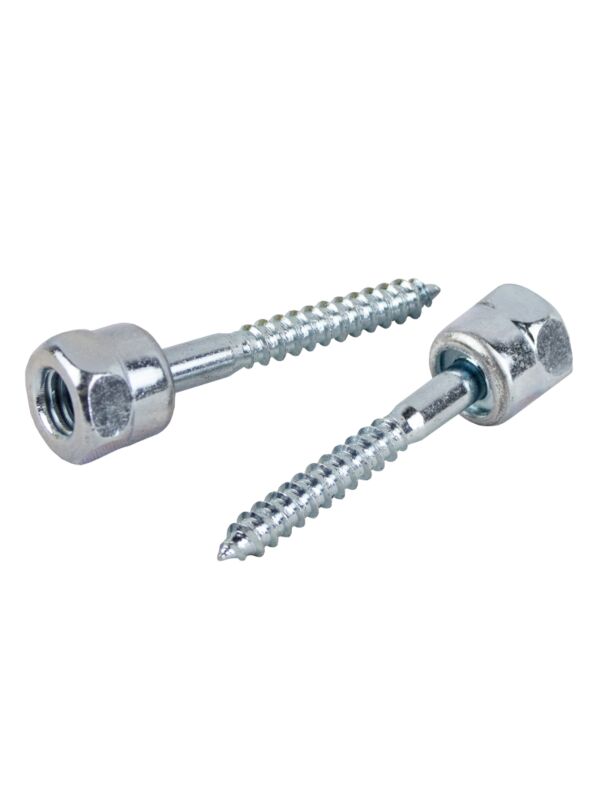 1/4 x 2 Sammy Screw - Wood for 1/4  Rod 25/Box - 125/Case