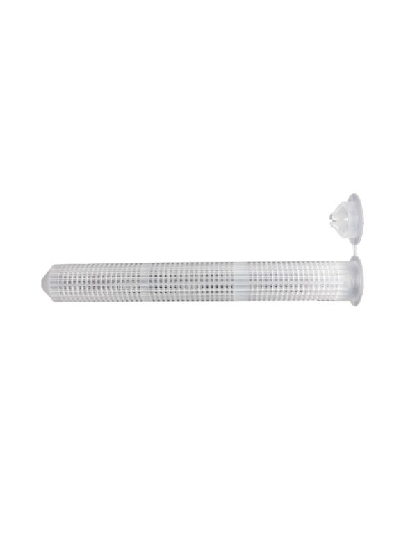 AF 1/4 x 1-15/16 (1/2 Drill Size) Nylon Screen Tube w/ Hole Plug 25/Box