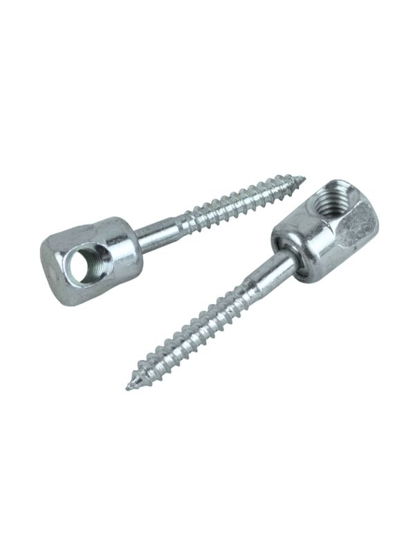 3/8 x 2-1/2 Sammy Screw Side Mount - Wood for 3/8 Rod 25/Box - 125/Case