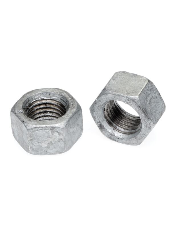 Finish Hex Nut Gr 2 Galvanized