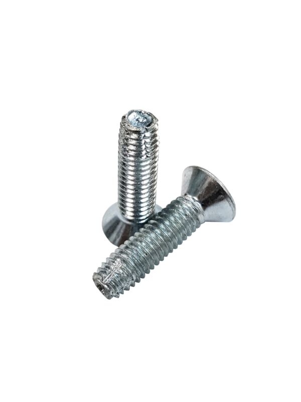 Flat Phillips Undercut Machine Screw Thread Cutter Zinc
