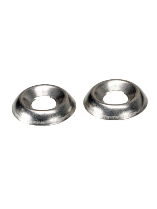 No 10 Cup Countersink Finishing Washer Nickel 100/Box