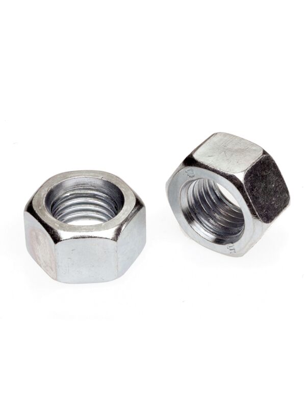 1-8 Finish Hex Nut Zinc 10/Box