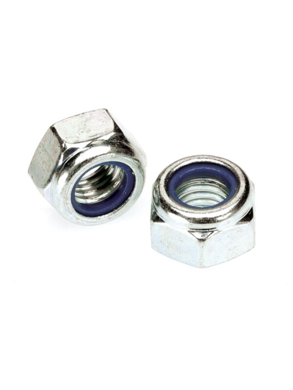 5/8-11 Hex Lock Nut Nylon Insert Zinc 25/Box - 375/Ctn