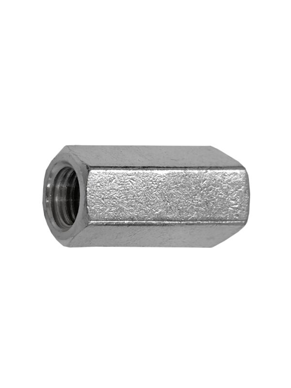 3/8-16 x 1-1/8 Rod Coupling Nut Gr 304 Stainless Steel 100/Box