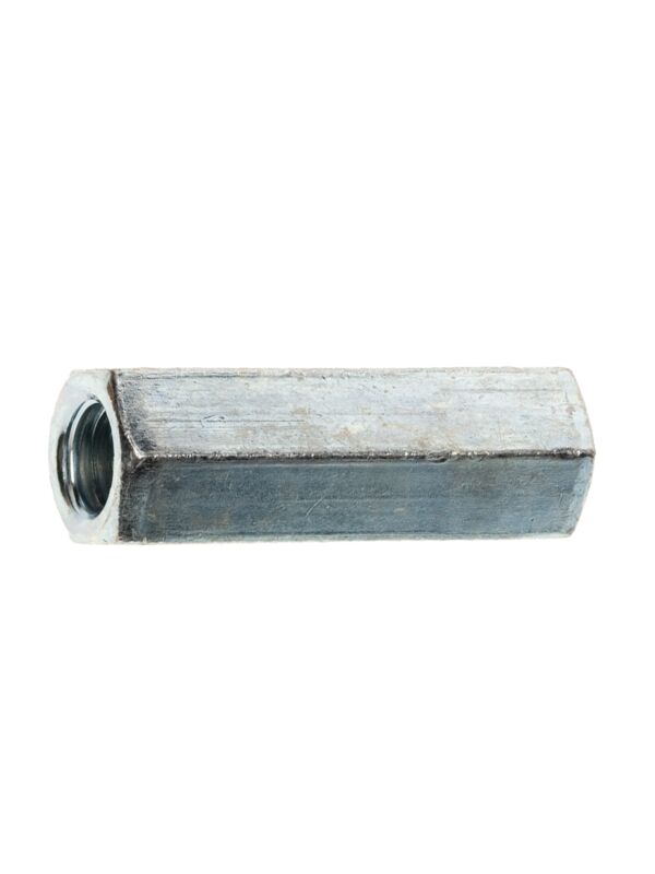 1/2-13 x 3/8-16 Reducer Rod Coupling Nut Zinc 50/Box