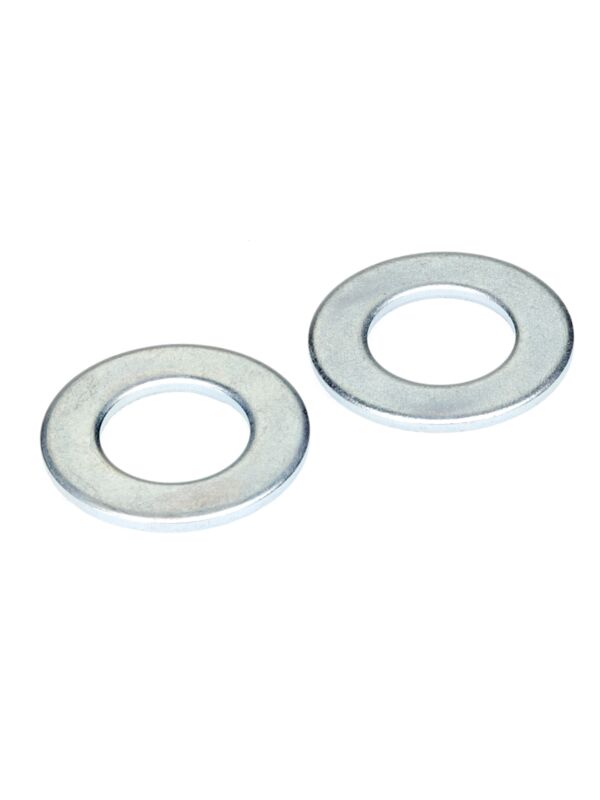 1/4 USS Flat Washer Zinc 100/Box - 5000/Ctn