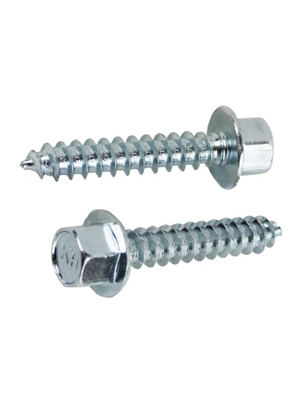 High Head Hex Washer Lag Screw Zinc