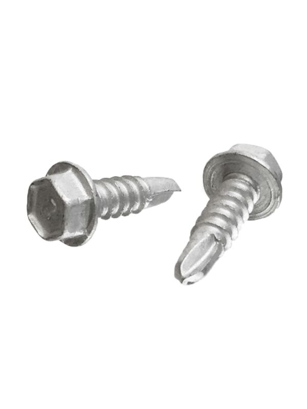 EDB983-I 1/4-14 x 4 Hex Washer Head Self Drilling Screw #3 Pt Drilit Stalgard 100/Box