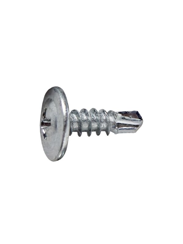 8 x 1/2 Modified Truss Phillips Head Self Drilling Screw Zinc 100/Box