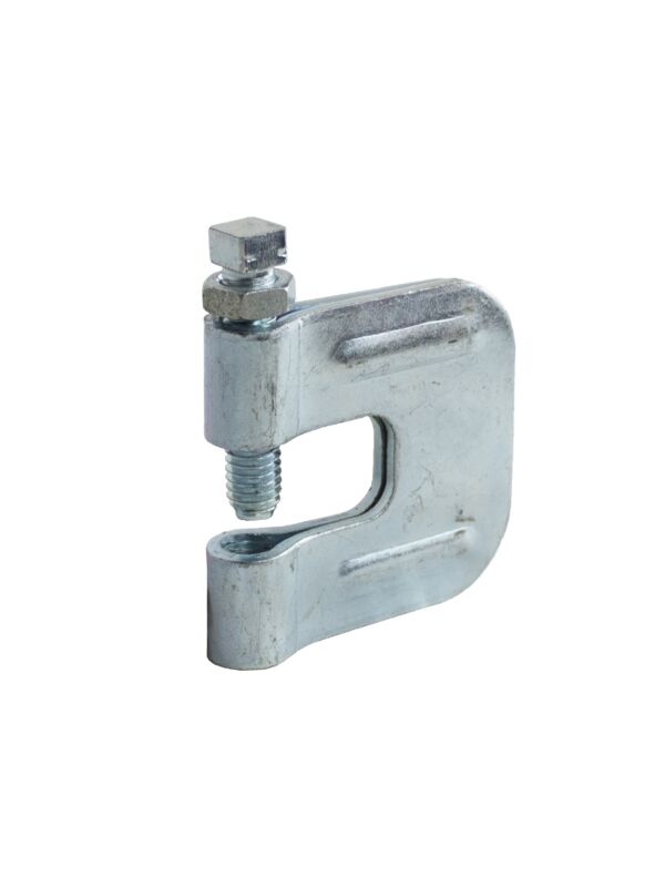 3/8 C-Clamp Electro-Galvanized with Lock Nut