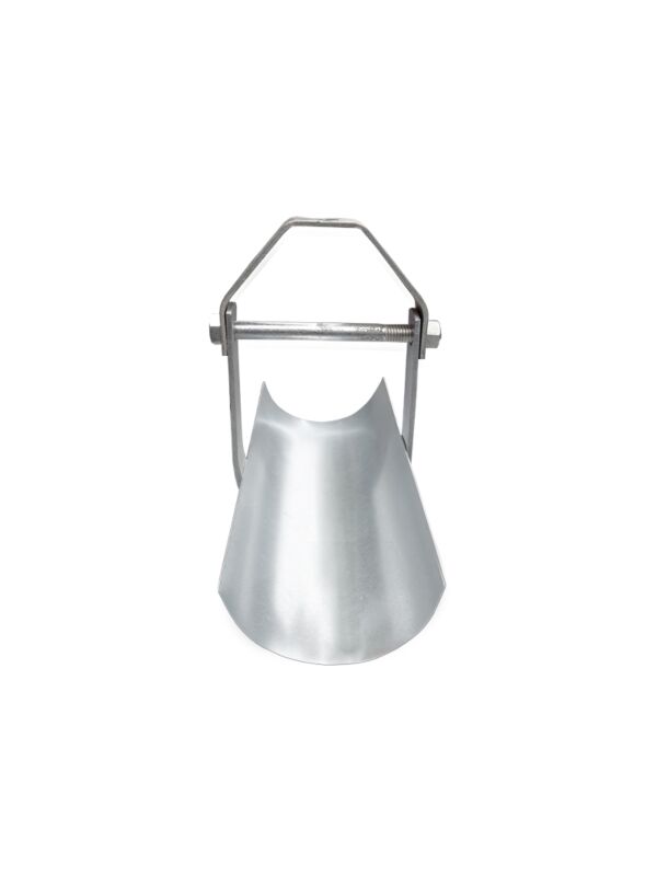 5in Clevis Hanger w/Shield Electro-Galvanized