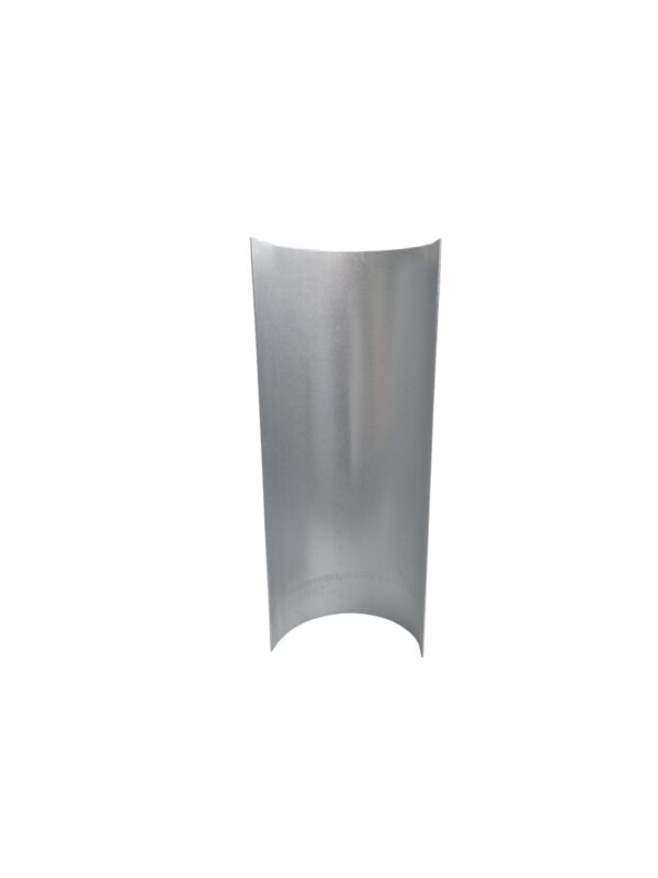 6in x 12in Insulation Protection Shield Electro-Galvanized w/ 5/16 Bolt Hole