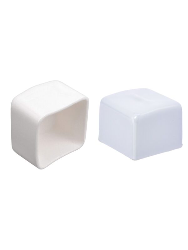 13/16 Plastic End Cap for Strut White