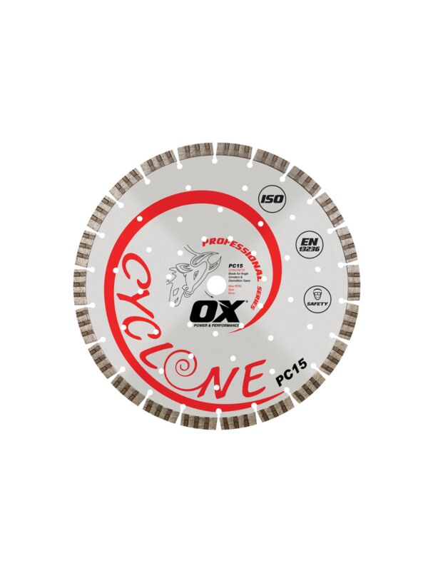 5 x 7/8-5/8 Ox Professional Concrete Segmented Diamond Blade