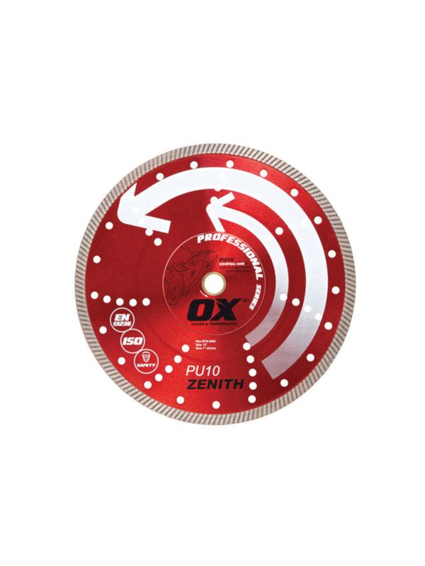 5 x 7/8-5/8 Ox Professional Universal Material Turbo Diamond Blade