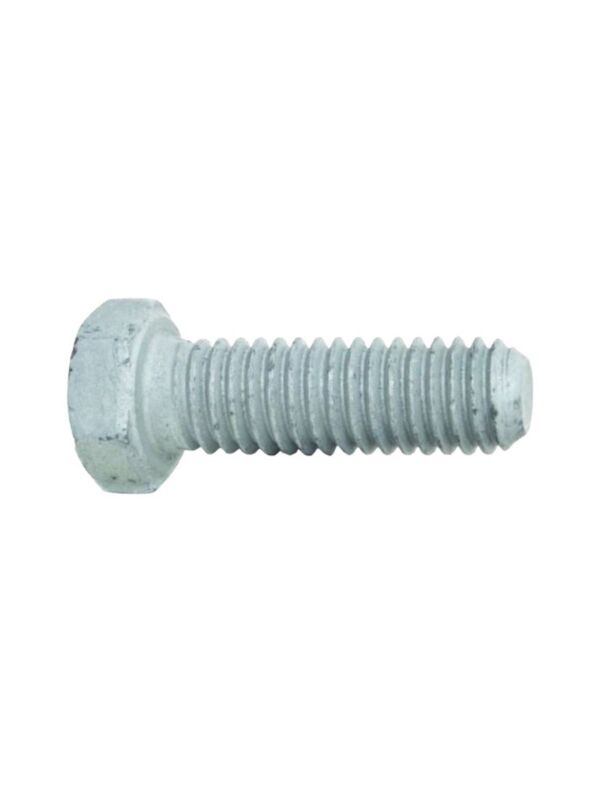 3/8-16 x 1-1/4 Hex Cap Screw Grade A307 Galvanized 100/Box