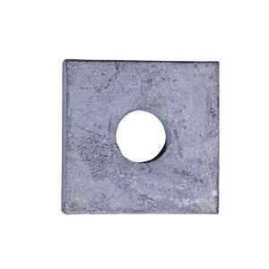 1/2 x 4 x 4 Square Washer Galvanized A36 w/ 13/16 Hole