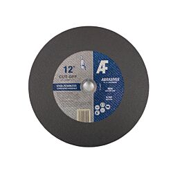 12 x 1/8 x 1 Cut Off Wheel Aluminum Oxide for Hand Held Saw for Metal - 25/Box