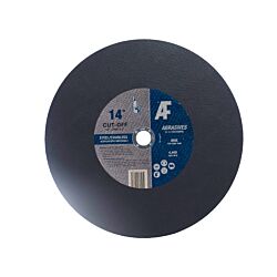 14 x 7/64 x 1 Type 1 Cut Off Wheel Aluminum Oxide for Chop Saw for Metal 36 Grit 25/Box