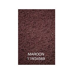 A008174  6 x 9 General Purpose Hand Pad Aluminum Oxide Maroon 10/Pack - 60/Case