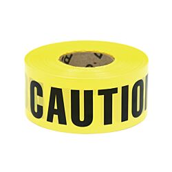 3 x 300ft Yellow Caution Tape 24/Case