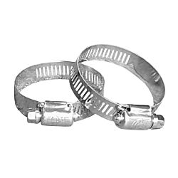 No 10 Hose Clamp 9/16 to 1-1/16 Gr 304 Stainless Steel 10/Box