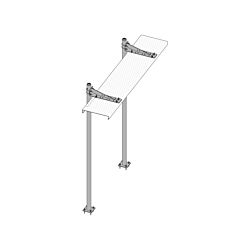 2'x10' Ice Bridge with Base Shoes No Trapeze