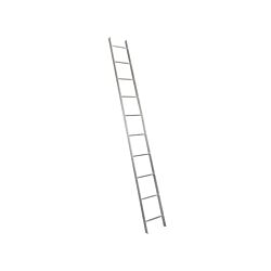 10ft Heavy Duty (18" wide) Climbing Ladder Galvanized with Hardware