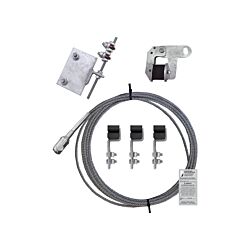 120ft Phoenix Pole Mount Safety Climb System HDG with Stainless Steel Cable