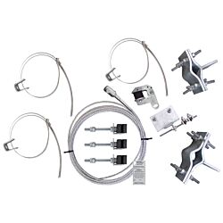 130ft Leg Mount Phoenix Climb System HDG with Galvanized Cable