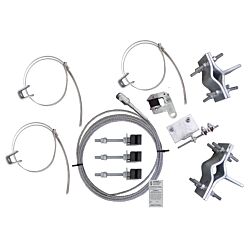 100ft Phoenix Round Climb Leg Safety Climb System HDG with Stainless Cable