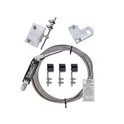 130ft Pole Mount Safety Climb System HDG with Stainless Cable