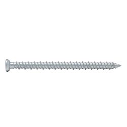 1/4 x 4 (7.5 x 100mm) Flat Undercut Torx (T30) Concrete Screw Gray Galvanized 100/Box - 1000/Ctn
