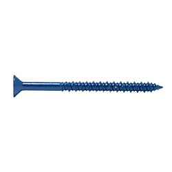 AF 1/4 x 2-3/4 Flat Phillips Head Concrete Screw Blue 100/Box - 1000/Ctn