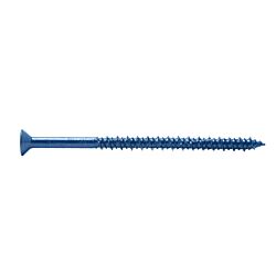 3/16 x 3-1/4 Flat Phillips Head Concrete Screw Blue 100/Box - 1000/Box