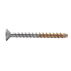 AF M8 x 75mm (5/16 x 3) Flat Torx Hd (T45) Concrete Screw-Anchor 316 Stainless 50/Box - 300/Ctn