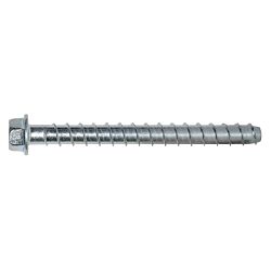 1/2 x 6-1/2 Hex Head Concrete Screw-Anchor Mechanically Galvanized 20/Box - 40/Ctn