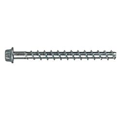 5/8 x 8 Hex Head Concrete Screw-Anchor Mechanically Galvanized 10/Box - 20/Ctn