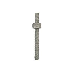 3/4-10 x 10" Anchor Rod Assembly with Nut & Washer F1554-55 Zinc 5/Box