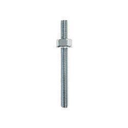 1/4-20 x 4" Anchor Rod Assembly with Nut & Washer F1554-36 Zinc 50/Box