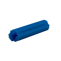 1-1/2 Vinyl Plastic Screw Anchor for 14 or 1/4" screw Blue 100/Box (5/16" Drill Size)