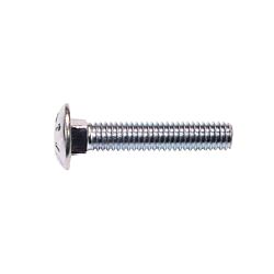 3/8-16 x 2 Carriage Bolt A307 Zinc 100/Box