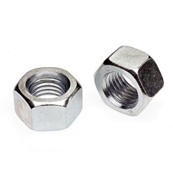 5/8-11 Finish Hex Nut Zinc 25/Box - 375/Ctn