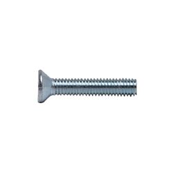 6-32 x 1 Flat Phillips Head Machine Screw Zinc 100/Box - 5000/Ctn