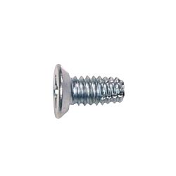 12-24 x 1/2 Flat Phillips Head Undercut Machine Screw Type F Thread Cutter Zinc