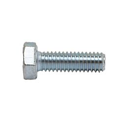 3/8-16 x 3/4 Hex Cap Screw, Full Thread, Grade 2 Zinc 100/Box - 1000/Ctn
